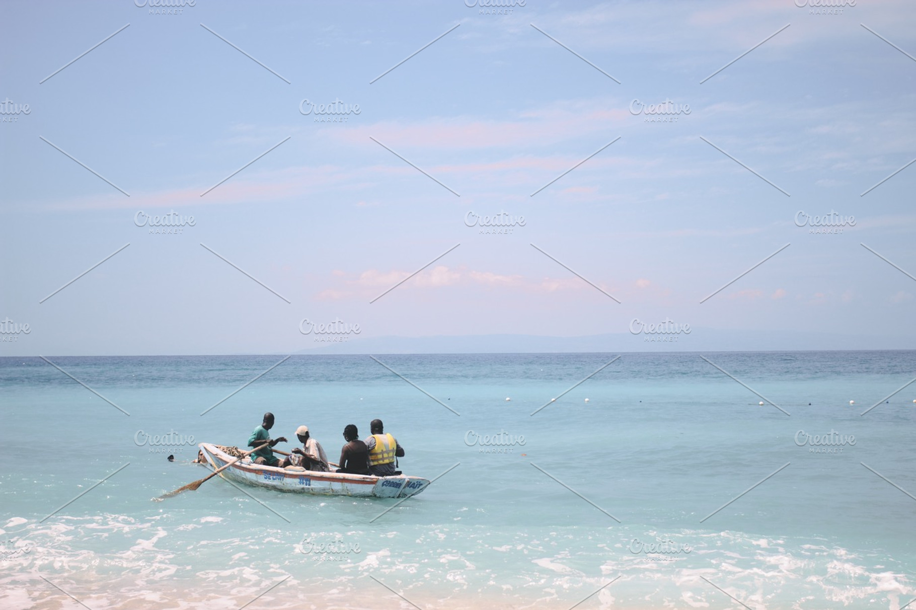 Haitian Boat Stock Picture