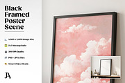 Black Framed Poster 2x3 PSD Mockup, a Household Mockup by Julian Adams (Thumbnail 2 of 3)