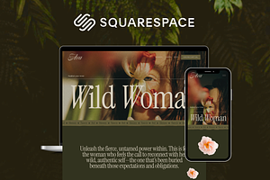 Squarespace 7.1 Template for Coach