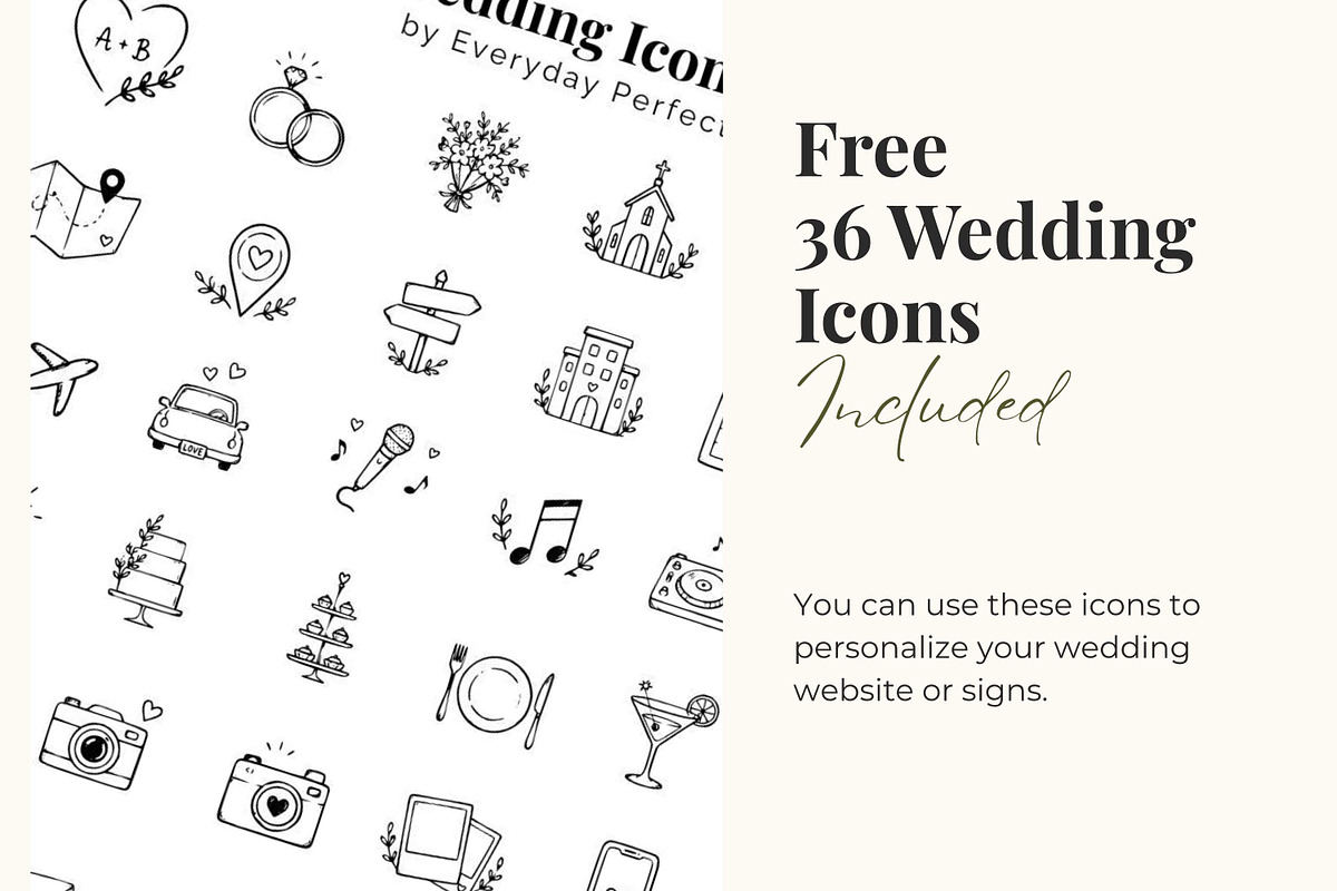 Olive Green Wedding Website, a Landing Page Template by Everyday Perfection (Photo 8 of 10)