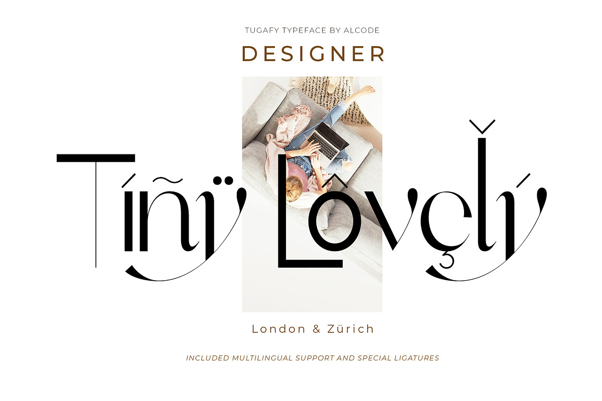 Tugafy, a Sans Serif Font by Alcode (Photo 8 of 15)
