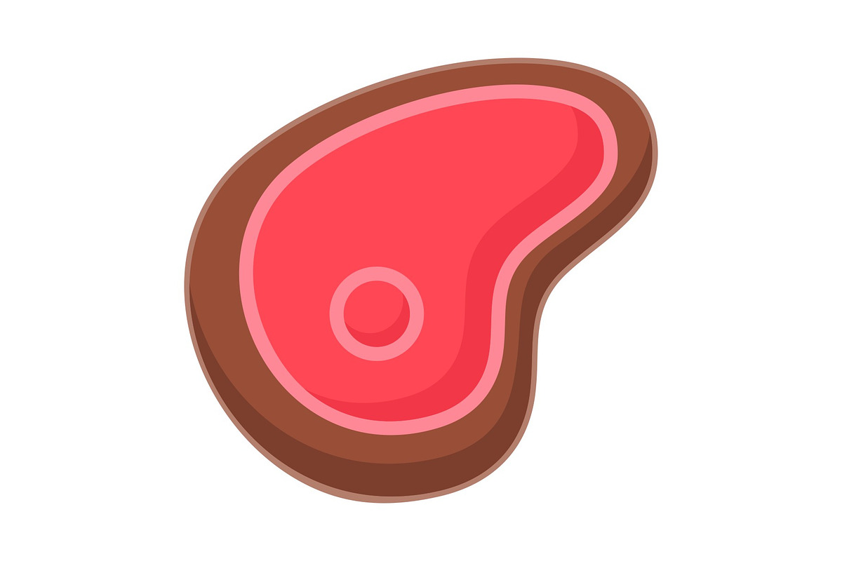 Meat Illustration Icon, an Icon by Pexelpy (Photo 1 of 2)