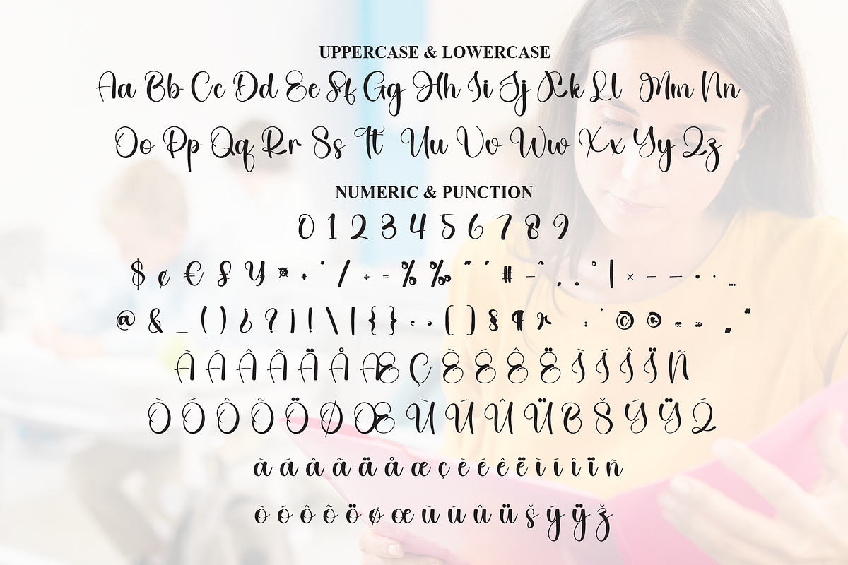 Morning Teacher | Script Font, a Handwritten Font by Scratchones (Photo 7 of 8)