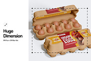 Egg Packaging Mockup, a Packaging Mockup by SLAB! Design (Thumbnail 2 of 6)