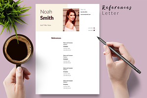 Creative CV Design / Resume - Noah