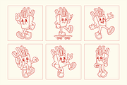 French Fries Cartoon Character, a Food Illustration by ™Creasi (Thumbnail 5 of 6)