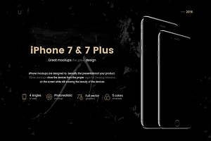 iPhone 7 & 7 Plus Mockups