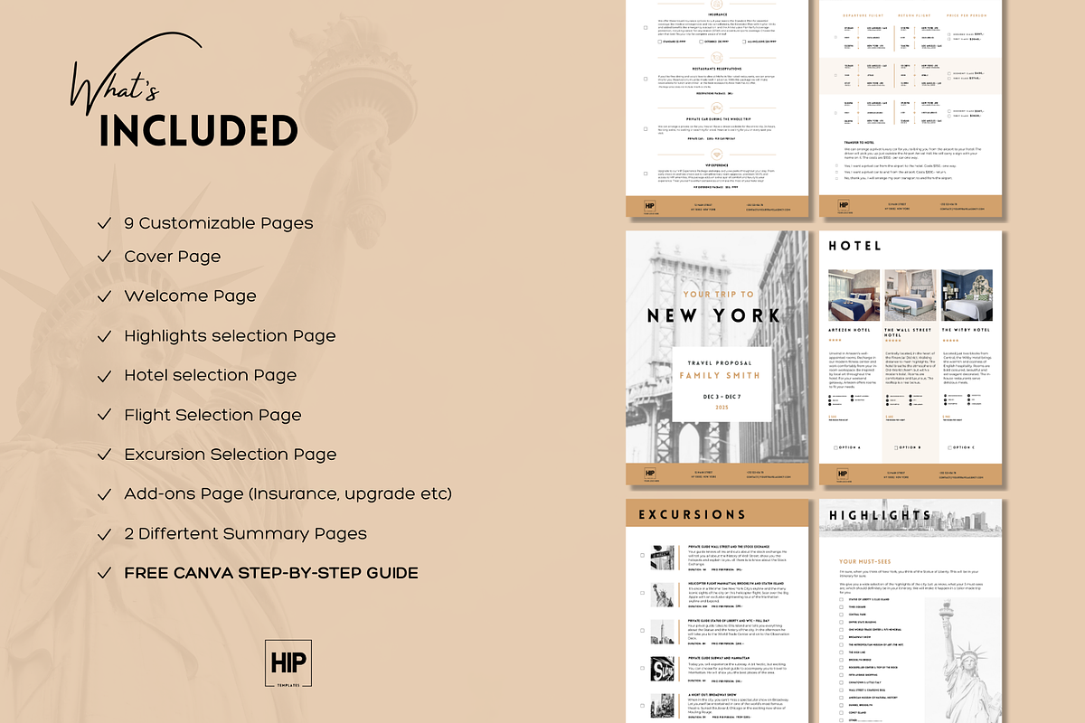 Travel Proposal for Travel Agents, a Templates & Theme by Hip Templates (Photo 3 of 9)