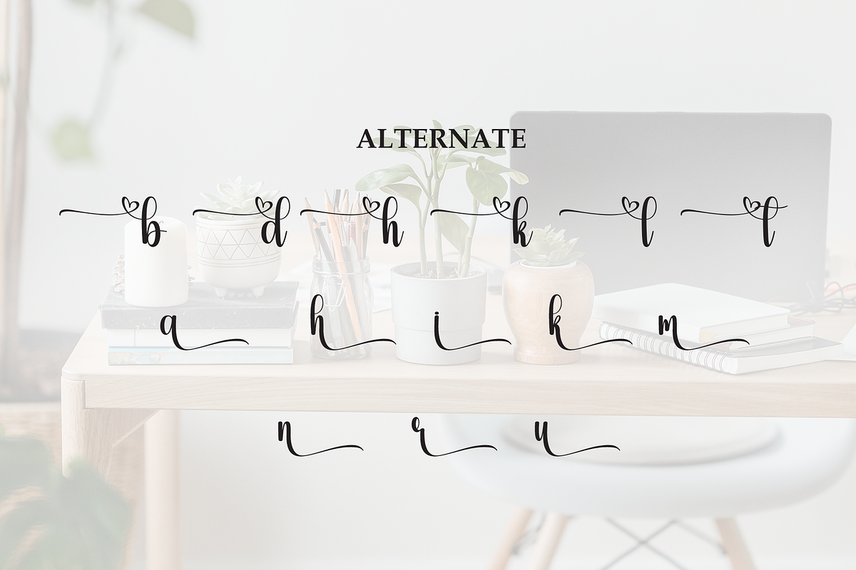 Homework | Script Font, a Handwritten Font by Scratchones (Photo 8 of 9)