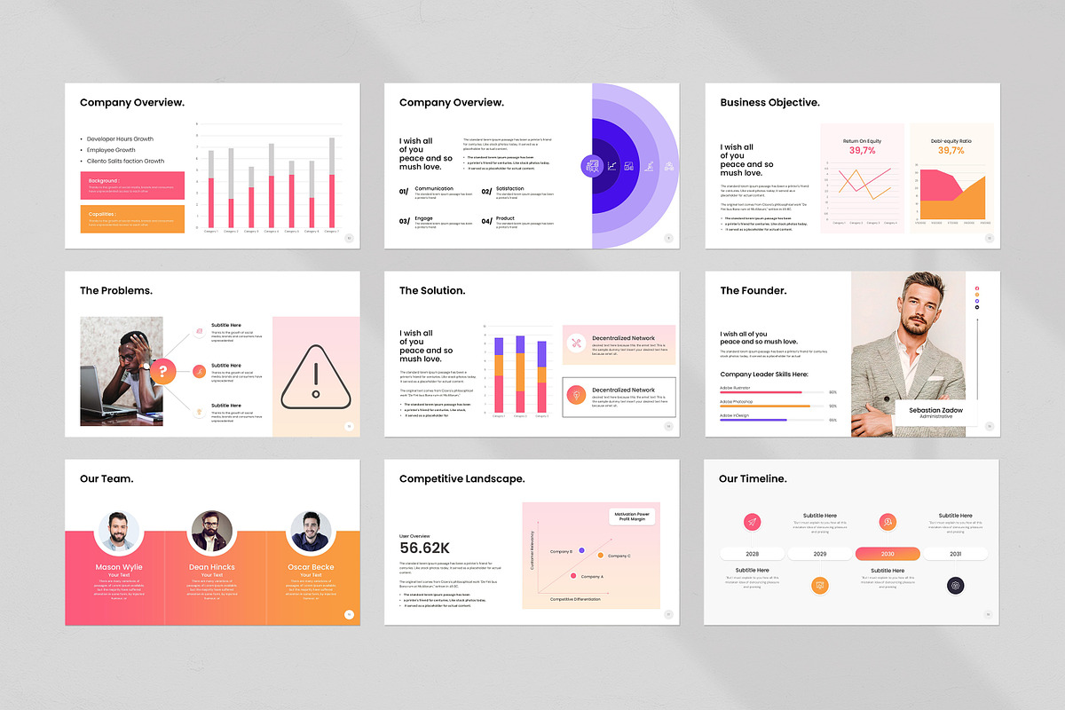 Investor Pitch Deck Presentation, a Presentation Template by Creatiya Type (Photo 6 of 7)