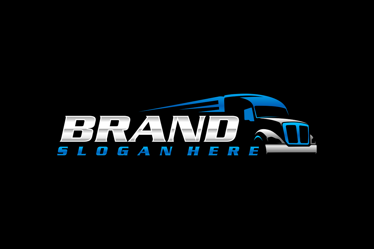 Trucking logo template, a Branding & Logo Template by TFamz