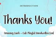 Amazing Quick, a Handwritten Font by Wow Magic (Thumbnail 3 of 3)