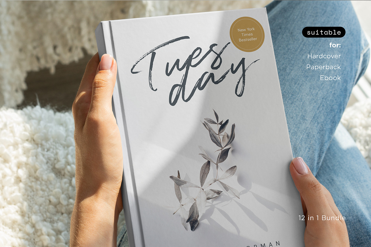 Book Cover Templates Vol.2 CANVA+PS, a Templates & Theme by September 5th (Photo 8 of 16)