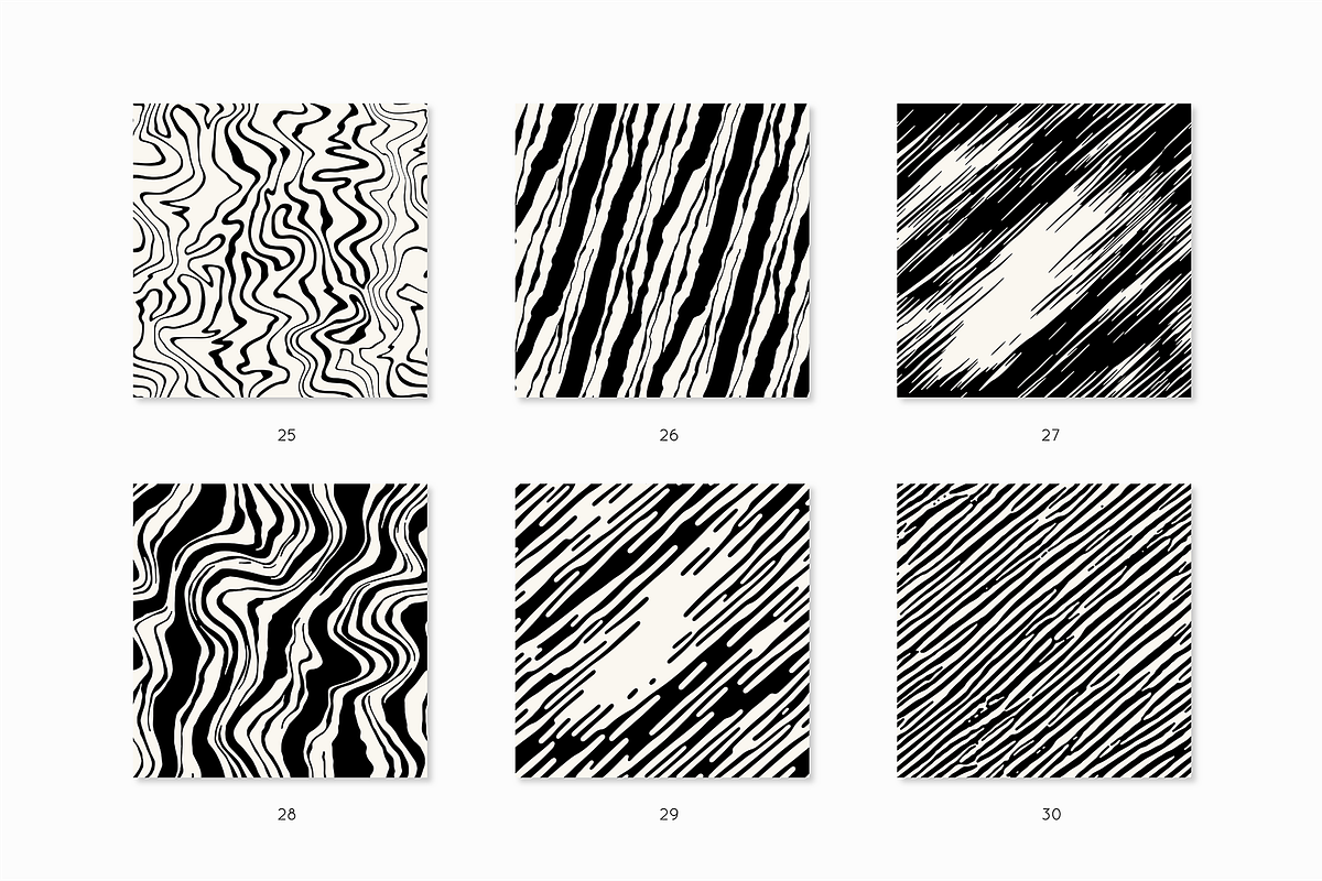 Biophilic Patterns Bundle, a Pattern Graphic by Curly_Pat (Photo 7 of 13)