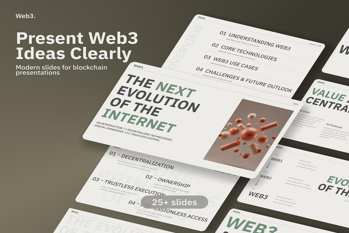Web3 Blockchain Crypto Startup, an UI Kit Template by Creative Perspective (Photo 5 of 7)