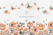 Hands and peonies watercolor clipart, a Person Illustration by NATASHA CHU (Thumbnail 13 of 21)