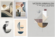 Modern Minimalism, a Decorative Illustration by Digital Art Creations (Thumbnail 1 of 7)