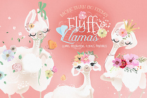 Fluffy Llamas Collection