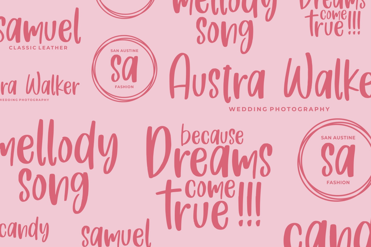 Fresh Love | Handwritten Font preview 4