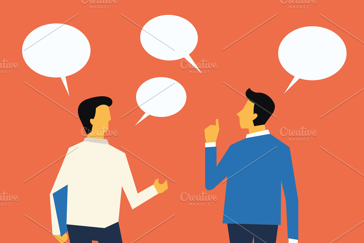 Walking Talking, a Work Illustration by Smiley Creative