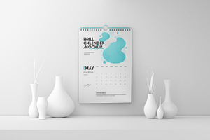 Wall Calendar Mockup