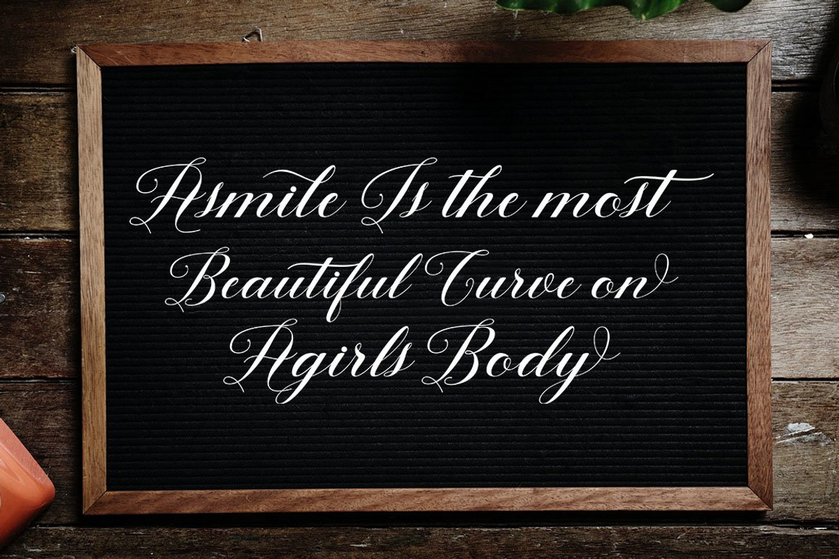 Happyly Ever After, a Script Font by Zane Studio (Photo 7 of 8)