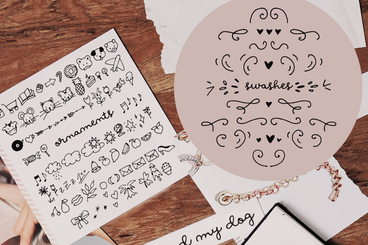 Me and my dog script font preview 3