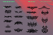 40 New Tribal, a Decorative Illustration by HYPER HIROⓇ (Thumbnail 3 of 4)