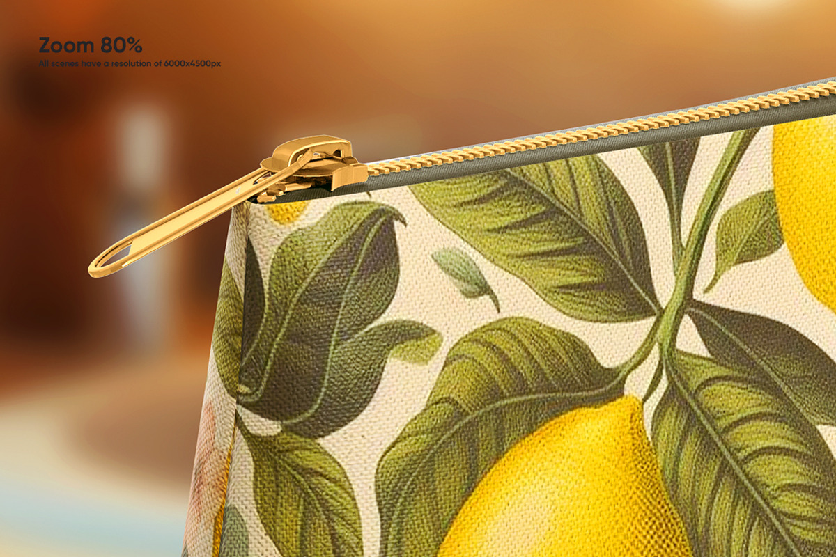 Cosmetic Bag Mockup, a Household Mockup by WebAndCat (Photo 6 of 10)