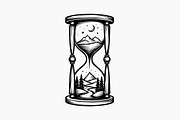 Hourglass Mountain Scene Set, an Illustration by BIPLOB EXPERT (Thumbnail 2 of 7)