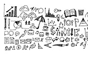 4657 Hand Drawn doodle elements, an Education Illustration by TKDoodle (Thumbnail 36 of 77)