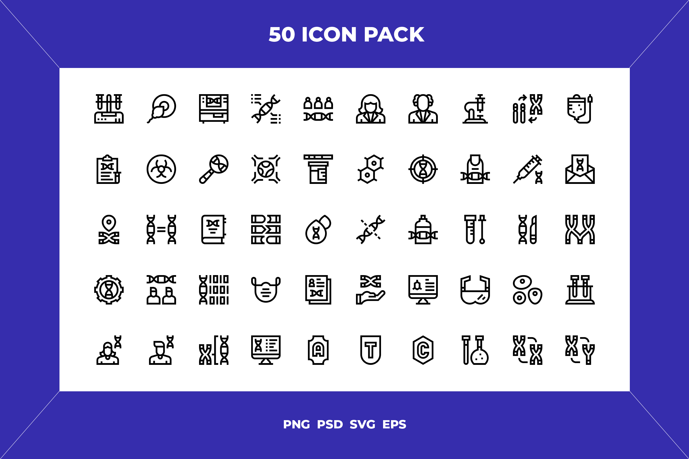 Dna Test Icons by Wencory  Creative Market