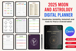 2025 Moon And Astrology Planner