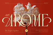 Arome, a Serif Font by Burntilldead (Thumbnail 1 of 12)