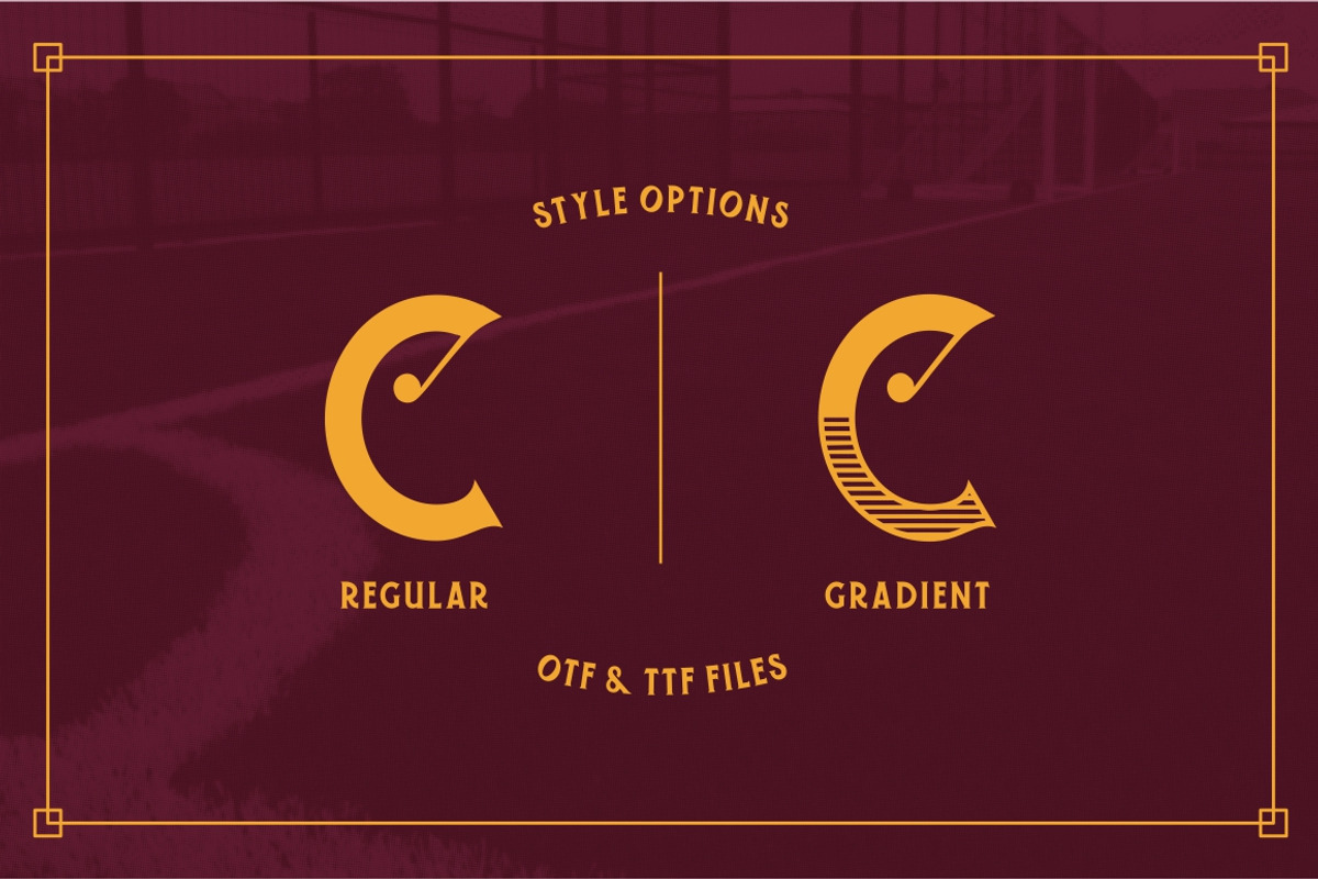 El Capitano Typeface preview 2