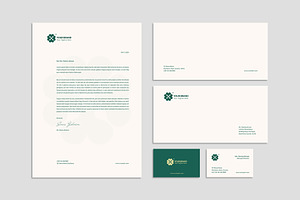 Simple Stationery Template, a Stationery Template by BrandPacks