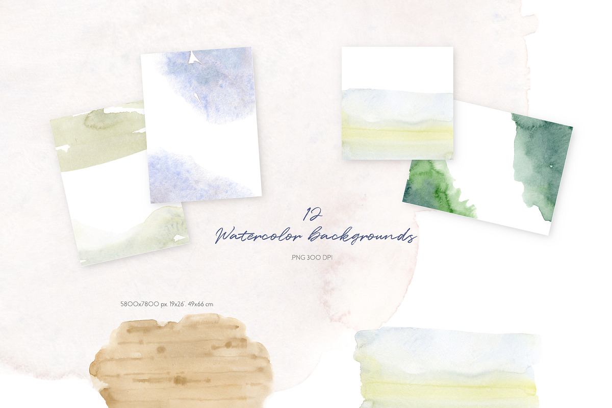 Spring Snowdrop and Muscari Clip Art, an Illustration by Julia M. Watercolor (Photo 11 of 12)
