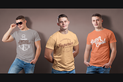 Mens Crew Neck T-shirt Mock-up, a Shirt Mockup by Mint Pixels (Thumbnail 4 of 10)