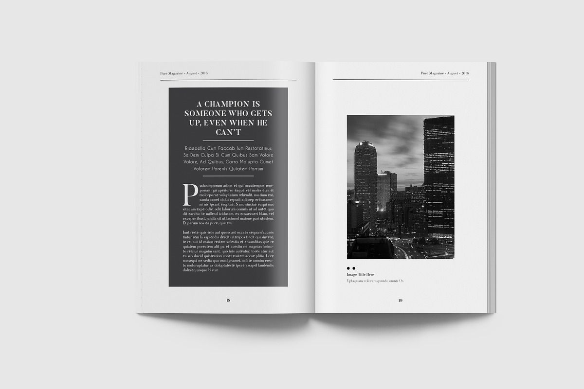 A5 Indesign Magazine Template, a Magazine Template by Uloel Design (Photo 10 of 12)