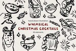 Whimsical Christmas Cocktails