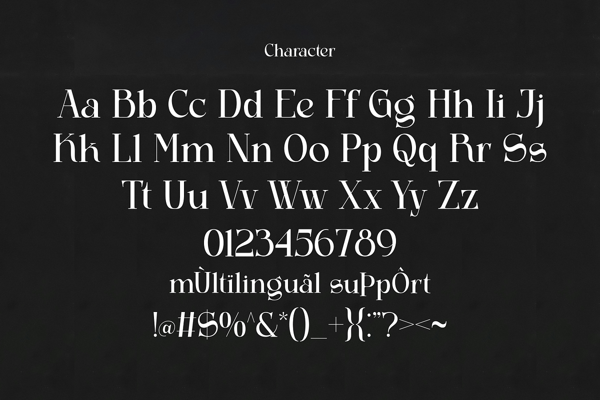 Lumiflora — Elegant Display Serif, a Serif Font by Claymoon Lab (Photo 6 of 7)