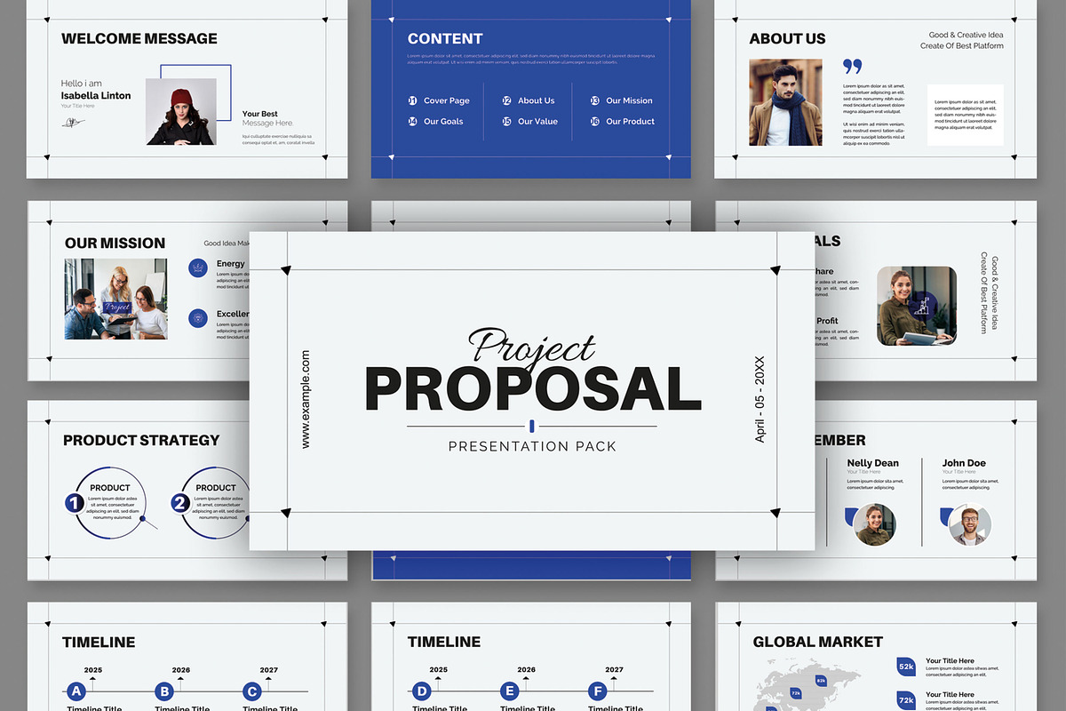 Business Proposal Presentation, a Presentation Template by MightyDesign (Photo 1 of 7)