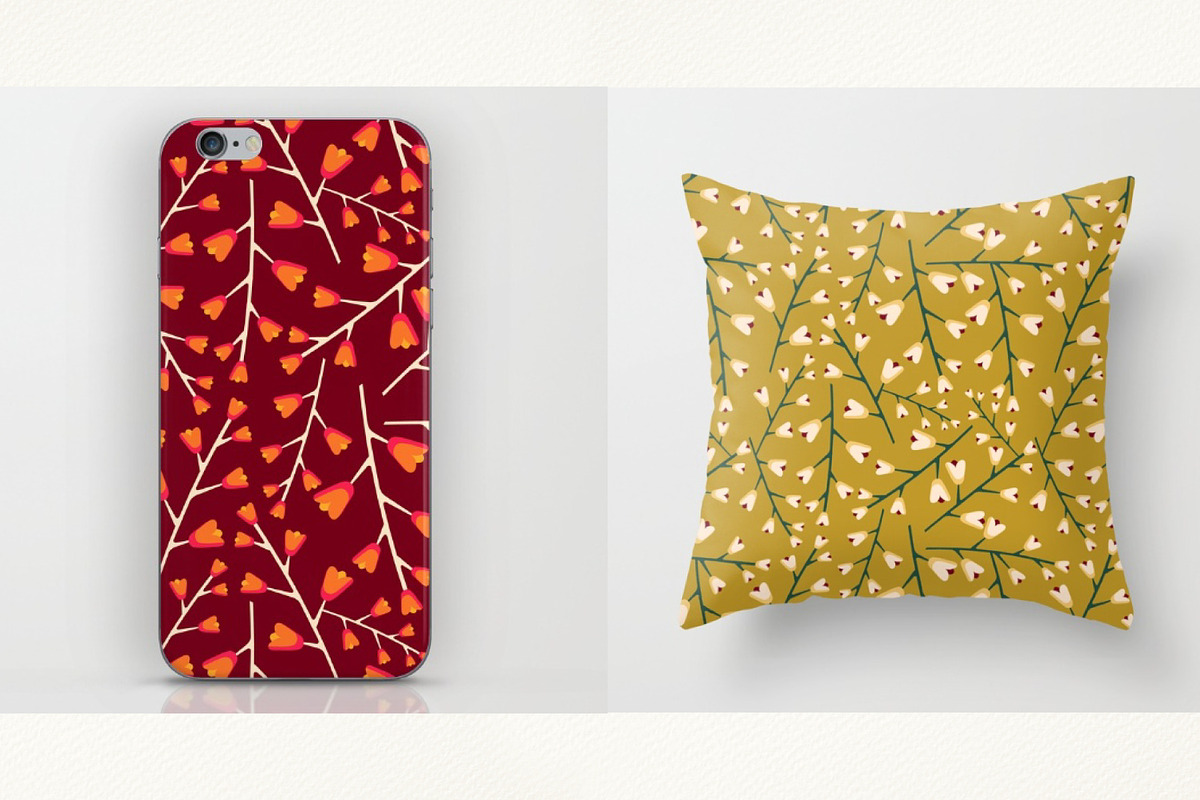 10 seamless patterns vector, a Pattern Graphic by Anny Cecilia Walter (Photo 3 of 3)