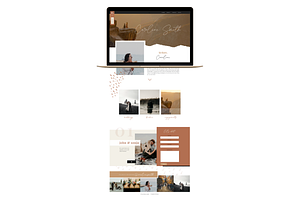 6 Figures Showit Website Template