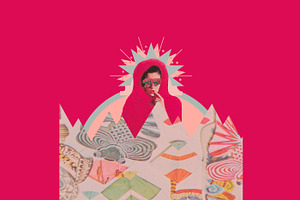 Graphic Collage Wall Art
