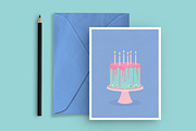 Birthday cake generator, a Decorative Illustration by moibalkon (Thumbnail 5 of 6)
