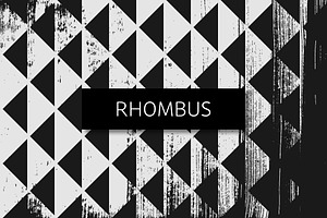 Rhombus - 36 Grunge Patterns