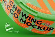 Snus Chewing Tobacco - 4 PSD Mockup, a Packaging Mockup by easymock 2 (Thumbnail 6 of 12)