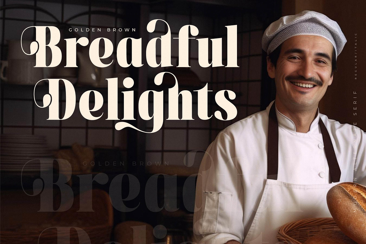 Magilne Modern Alternate Serif, a Serif Font by Letterena Studios (Photo 9 of 15)