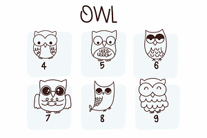 Owl Symbols Fonts